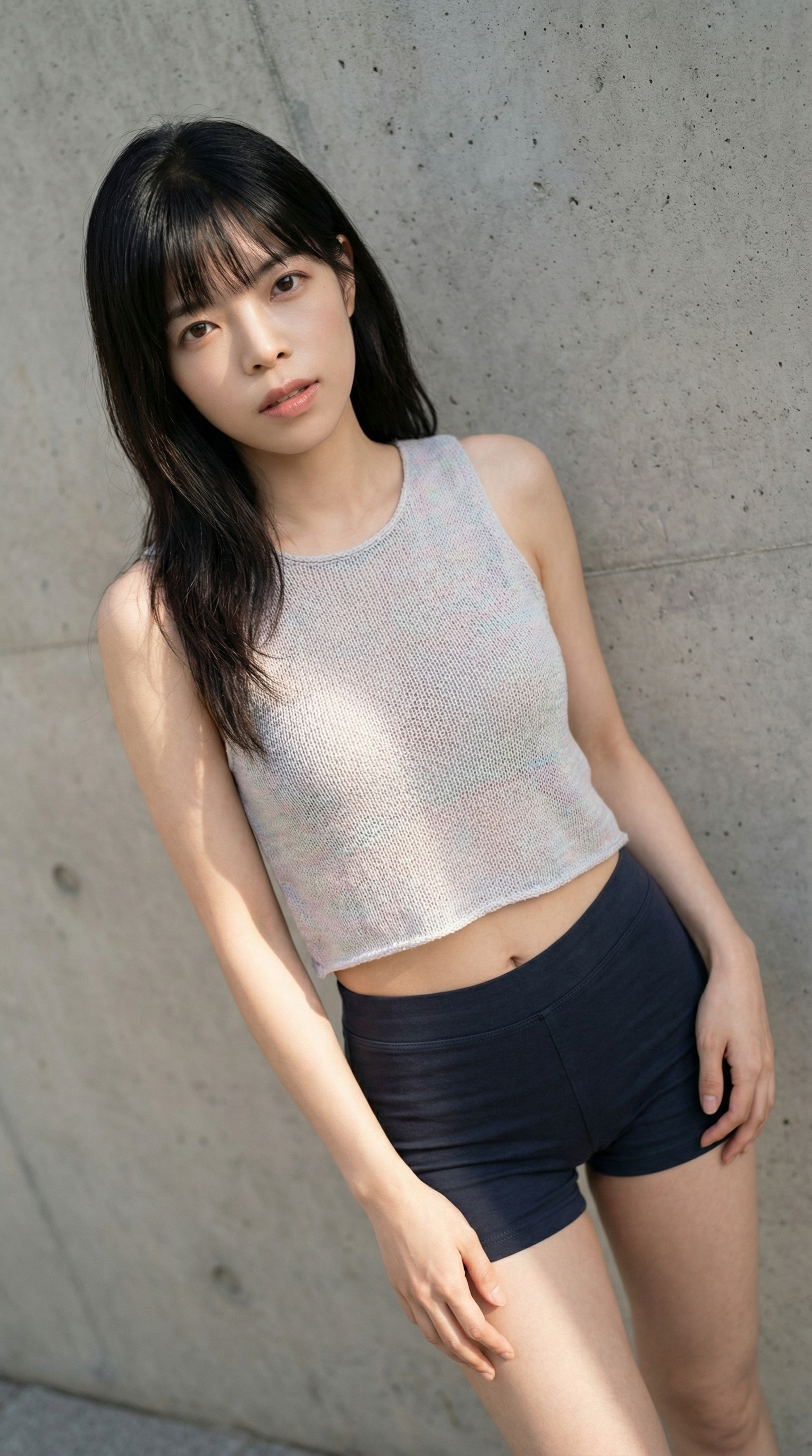 Quiet confidence in the soft afternoon light.